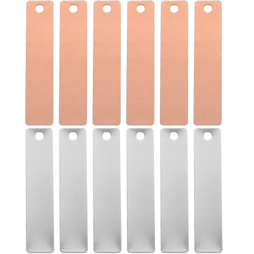 1 Set Zinc Copper Anode Sheet Metal Electrode Sheet compatible with Fruit Battery Science Experiment