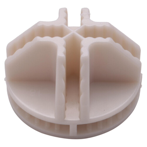 20 Pcs Grid Cube Connector Abs Connectors compatible with Wire Cube Storage Shelving (white)