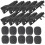 10 pezzi Clip per microfono da bavero universale Mini clip per microfono lavalier con clip in ferro e 10 copri microfono 1