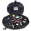 Bolsa organizadora de cosméticos e maquiagem com cordão, ideal para viagens, presentes e uso diário, 50 cm (20 polegadas), preta. 1