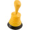 Powerful Mini Plunger Drain compatible with All Drainage Types Pipe Unblocker (yellow) (1pcs) 3