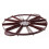 Cake Divider Slice Pie Cake 10 / 12 Piece Equal Portion Marker Divider Dark Red 2