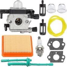Carburetor compatible with Mm55 Mm55c Tiller 4601-120-0600 Replace Zama C1q-s202a Carb With Air Filter Fuel Lin_Good quality