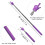 4pcs Telescopic Teachers Pointer, Mini Hand Pointers Finger Pointer Stick Finger Pointer compatible with School Kindergarten Teacher 2