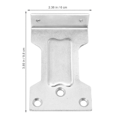 2pcs Door Closer Parallel Plate Door Closer Parallel Installation Plates compatible with Home 1