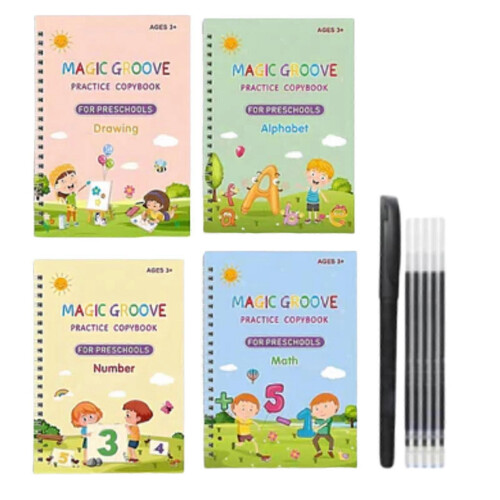Children's Magic-copybooks Books Handwriting Practice Workbook Calligraphy Writing Exercise Books 1