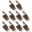 10Pcs Mini Multifunctional Padlock Luggage Hanging Locks Retro Suitcase Locks 4