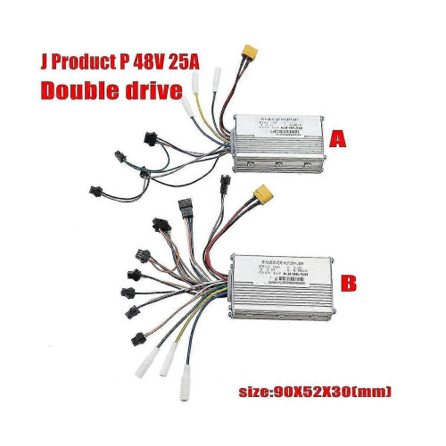 Ηλεκτρικό Σκούτερ Διπλής Οδήγησης Jp 48v 52v 60v 25a 50a Brushless Ab Dr 1