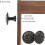 16pcs Black Cabinet Door Handle, Round Drawer Knobs, Single Hole Cupboard Handle new 4
