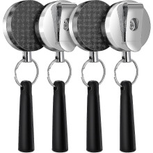 Lot de 4 porte-crayons rétractables robustes