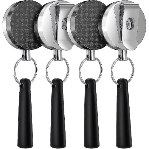 Lot de 4 porte-crayons rétractables robustes