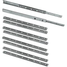 spárovaných s párom posuvných koľajníc/guľovitých posuvných koľajníc kompatibilných so zásuvkami 17 mm x 278 mm (sn2842)