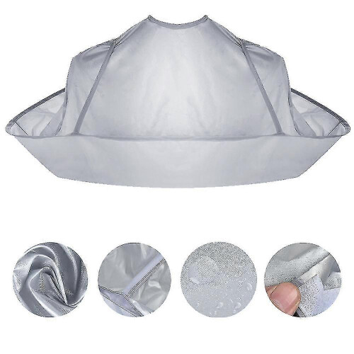 Cape pliable de coiffeur, tablier de coiffure, cape de coupe de cheveux, coiffeur 2