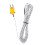 1pc 5m K Type Temperature Sensor Thermocouple Probe Cable Wire Hfmqv 5
