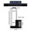 Combination Padlock Outdoor, Waterproof Heavy Duty Padlock with Code, Multifunctional Adjustable Long Padlock- 3