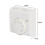 Home White Durable Central Heating Room Temp Replace Thermostat Mechanical Stat 5