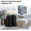 Sacos de Lavanderia Resistentes Extra Grandes 28 x 43 Polegadas (Pacote com 2) para Roupas Sujas 5