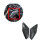 Motorcycle Carbon Fiber Frame Side Panel Cover Shell Protector Fairing compatible with CB650R 2019-2022 2