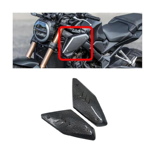 Motorcycle Carbon Fiber Frame Side Panel Cover Shell Protector Fairing compatible with CB650R 2019-2022 2