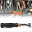 Stainless Steel Leather Craft DIY Tool - Adjustable Edge Creaser with Ebony Handle (1.2mm) 3