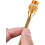 Copper Glue Gun Nozzle Kit, 4 Thread Diameter Interchangeable Copper Nozzles compatible with Hot Glue Gun Tools 4