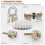 Locksmith Training Lock Set 30pcs Transparent Lock compatible with Lockpick Practice compatible with Beginner 2