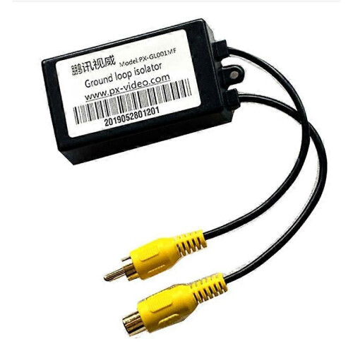 RCA Video Isolator Monitoring Video Interference AV Video Filter Eliminates Strong Current Horizont 2