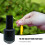 Fishing Float Paint 7ml Black Buoy  Paint with Deep Color Coverage and Fluorescent Visibility Boost 2