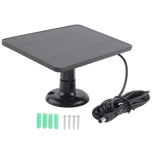 Solar Panel compatible with ,compatible with 6W Ring Solar Panel,compatible with Solar Panel compatible with Ring Spotlight Cam Battery 2