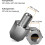 Bicycle Axle Adapter compatible with Bicycle Trailers - Universal Clutch Adapter 2