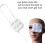 3 Pcs White Eye Patch Single Adjustable Comcompatible withtable Eye Mask (xiatian) 3
