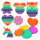 Stuff Certified Pop It - Fidget Anti Stress Παιχνίδι με Φούσκες Σιλικόνης Τετράγωνο Λευκό 2