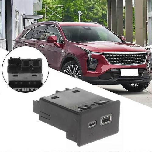 13520516 Car USB Socket Dual Interface USB Connector compatible with XT4 XT5 XT6 2018 XTS 13512380 2