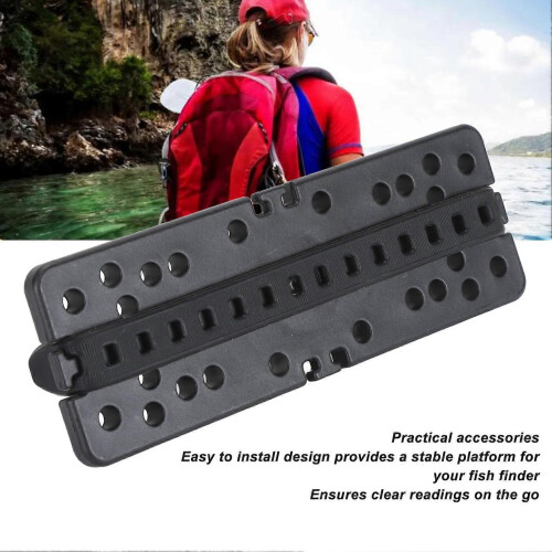 Base universal leve para sonar, com encaixe esférico que evita deslizamentos, compatível com barcos, caiaques, pontões e canoas. 2
