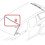 Front Upper Windshield 7166841 Trim compatible with E60 E61 5 7166841 Windscreen Front Upper Moulding 5