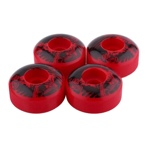 Set di 4 ruote per skateboard, ruote classiche per esterni in PU per cruiser e longboard. 2