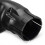 Snorkel universal de 3,5 polegadas para carro, tubo de entrada de ar para travessia em lama, compatível com veículos off-road. 3