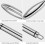 2 Pieces Stainless Steel Fish Scale Machine, Fish Scale Knife, Serrated 4