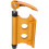 Support de roue avant portable compatible avec les vélos (jaune) (1 pièce) 2