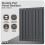 Dellonda Horizontal Radiator Double Flat Panel Design 7