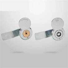 Heavy Duty Gate Lock and Tubular Cam Lock with 2 Cross Keys for Outdoor Cabinet Box Door LK1002