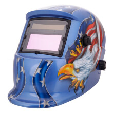 Auto Darkening Welding Helmet for MIG TIG ARC, Solar Powered Mask with Adjustable Shade and UV IR Protection