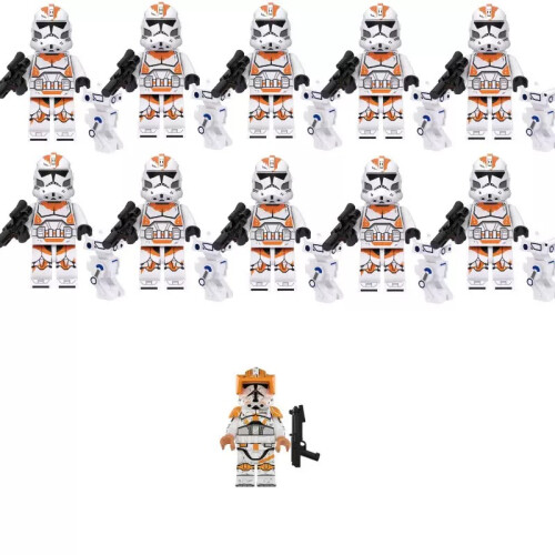 11PCS Star Wars Clone Troopers Minifigures Gift Fit Lego