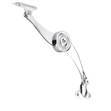 Hydraulic Lid Stay Hinge 4pcs Adjustable Zinc Alloy Lift Up Flap Support for Kitchen Cabinet Door