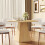 Modern Solid Oak Round Dining Table Large Wooden Kitchen Table 4