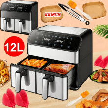 12L Air Fryer Oven Dual Zone Easy Clean