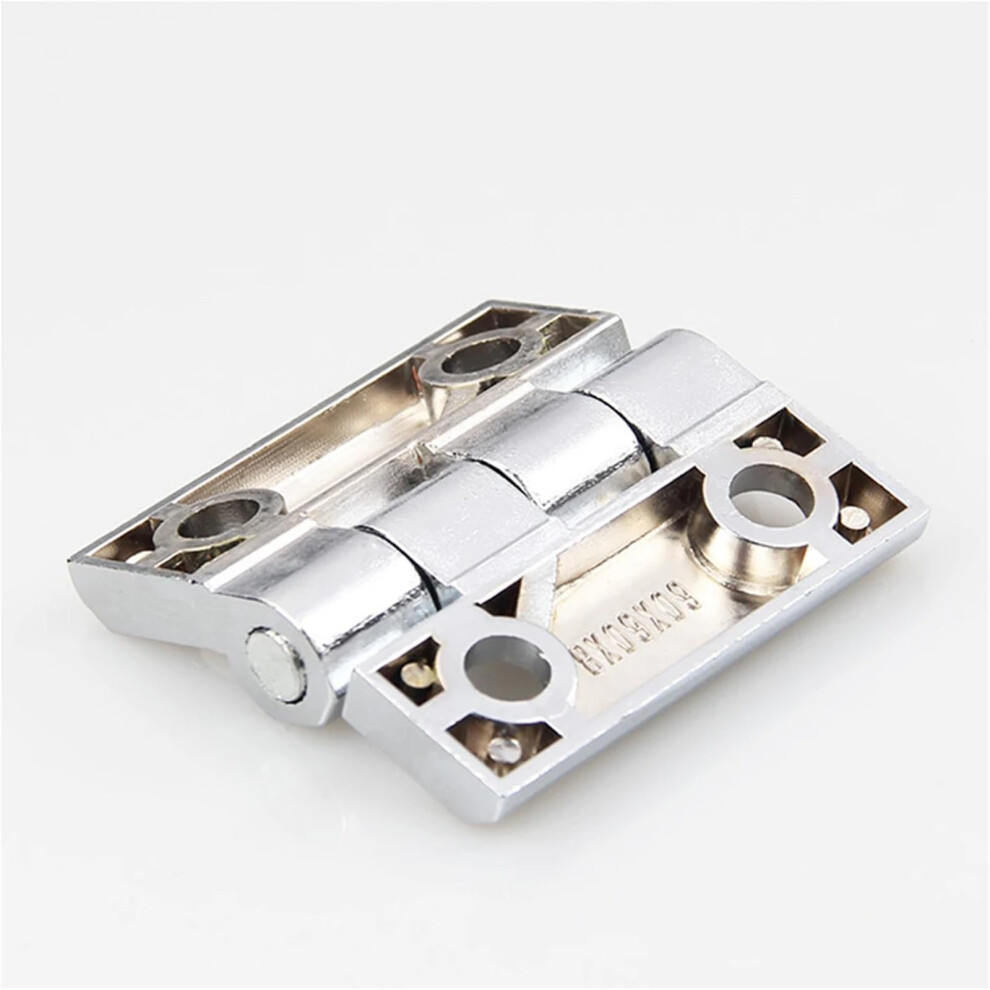 40X40mm Aluminum Profile Door Hinge Pair, Chrome Plated Zinc Alloy, Smooth Pivoting Action 9330225478973