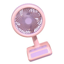 Kühlventilator mit 3 Geschwindigkeiten und einstellbarer-Rosa