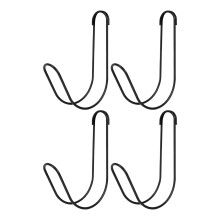 Crochet en fer polyvalent, cintre de rangement efficace, peu-4P