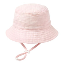 Stylish Baby Sun Hat Cartoon Bucket Hat With Wide-Pink XS